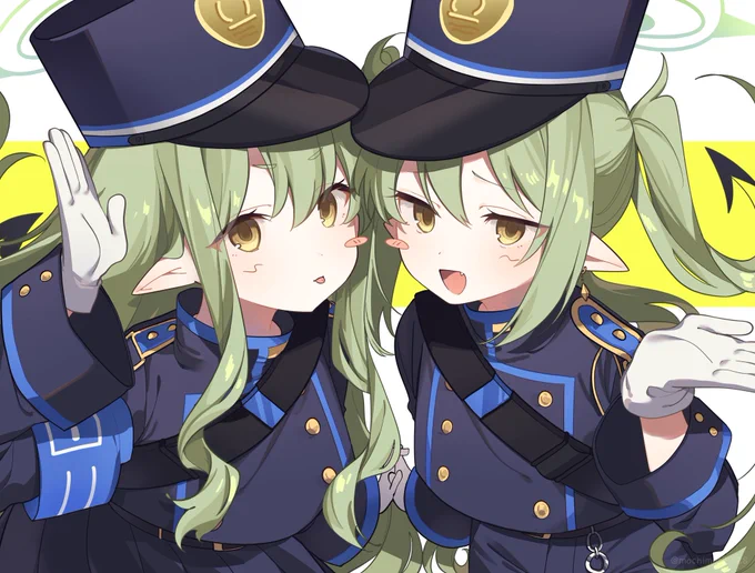 ヒカリ&amp;ノゾミ #ブルアカ 