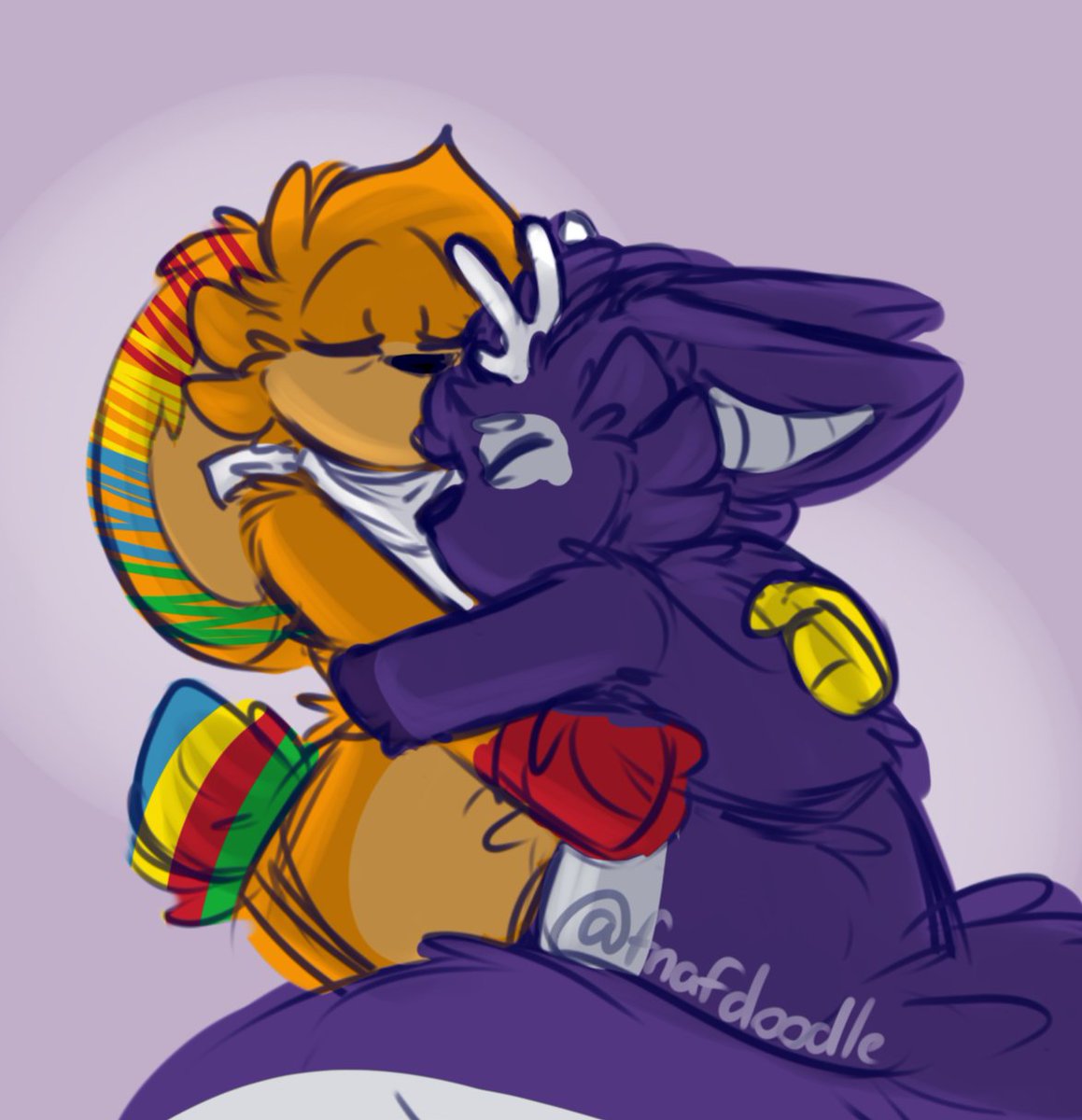 Please, if possible, take care of your most loved ones, especially on the rough times. Personally, having my lovely @GrandukeAnduke be there for me means the whole world to me 🧡💜