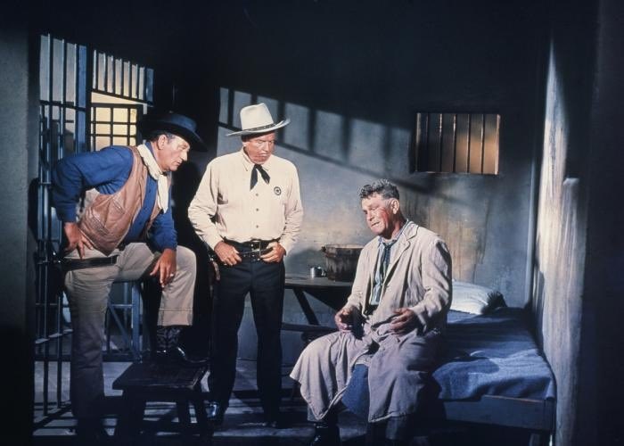 #JohnWayne, #BruceCabot, #GuinnWilliams y el alcohol….#LosComancheros (1961)