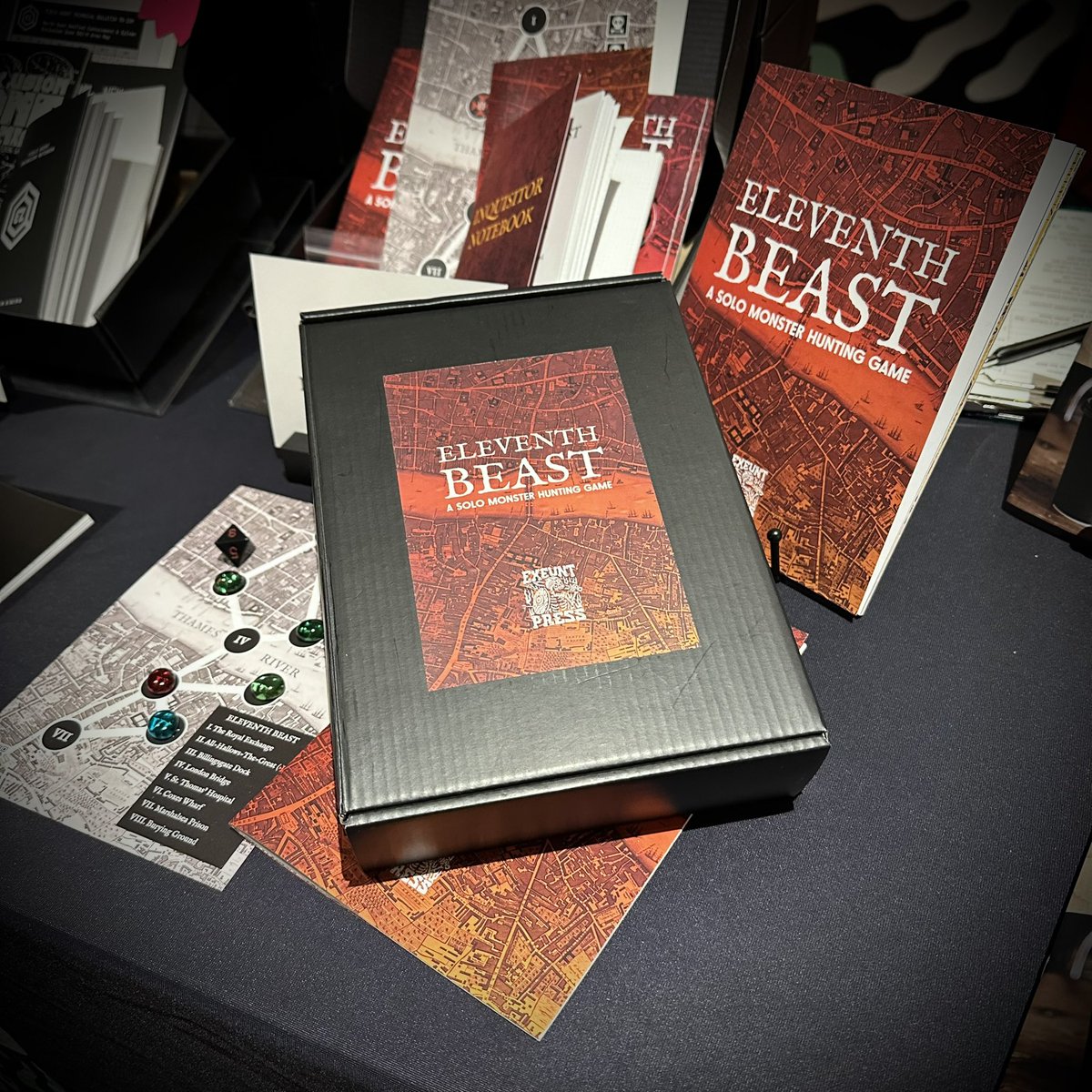 exeuntpress's tweet image. Eleventh Beast in a box! #MEPACON