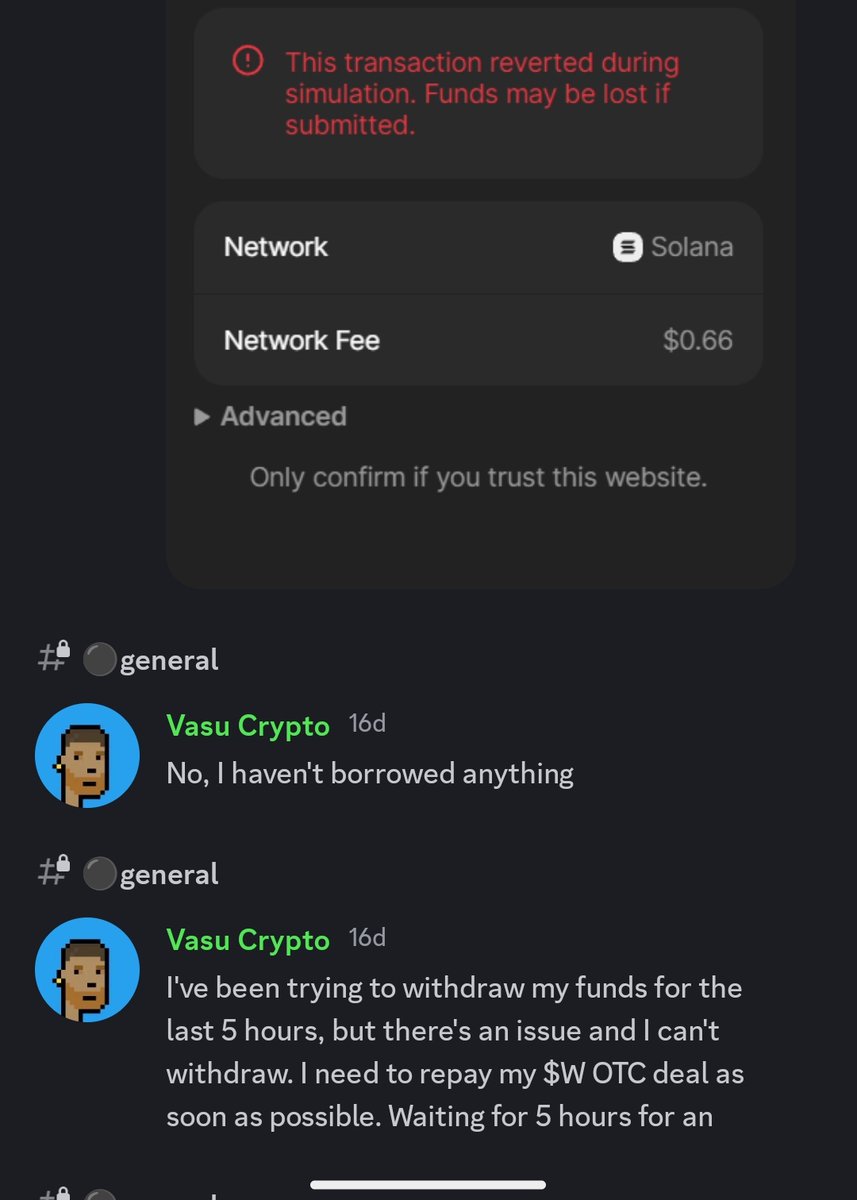 Solana isn't for DeFi. Using Sol is really frustrating. A few days back, I deposited my funds in On a Lending Protocol on Solana. Then, when I urgently needed to repay some of my OTC deals, I tried to withdraw, but every transaction failed. It means your own funds aren't safe on