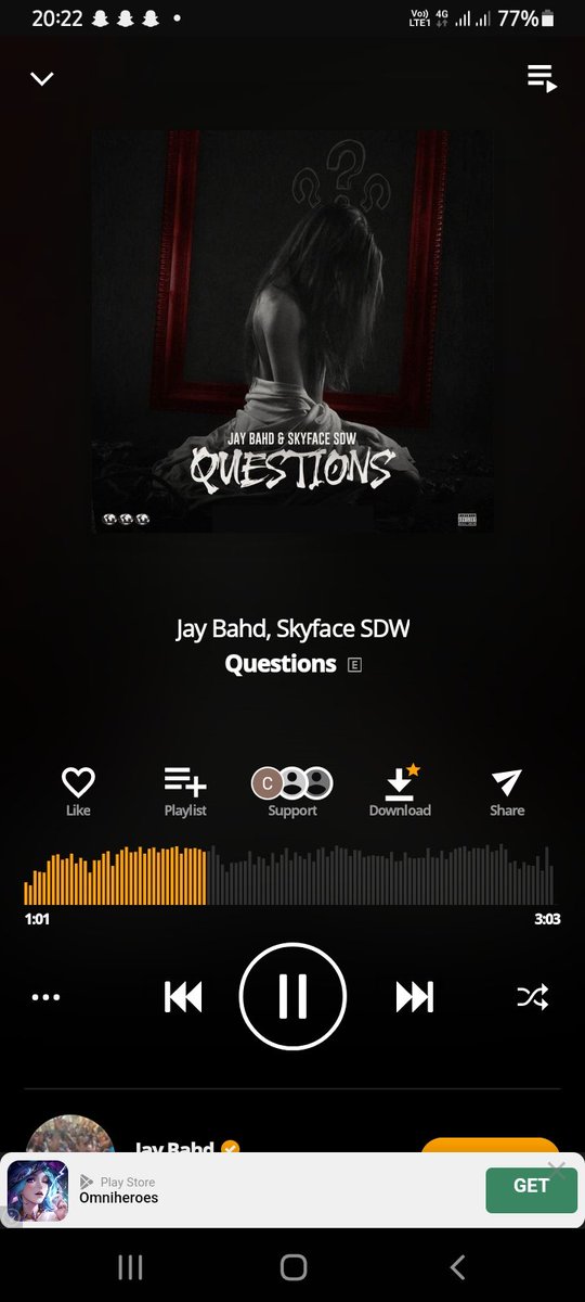 This tune from @JayBahd1 and @skyfacesdw really slap hard !🔥🔥🔥