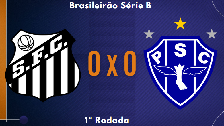 INTERVALO DE JOGO!

Santos 0 x 0 Paysandu

#SANxPAY #BrasileiraoBetNacional #SérieB