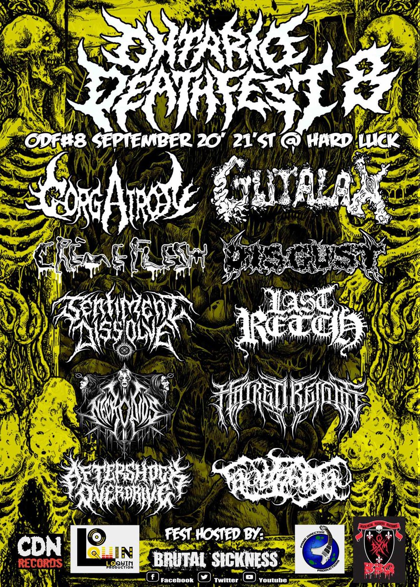 primedirectivep's tweet photo. Full line up for Ontario Death Fest 8 announced!

Grab your tickets here:  https://t.co/T2hgPbguVF

https://t.co/HasrkwgWf6

@OntarioDF https://t.co/HCiamyl5Jb