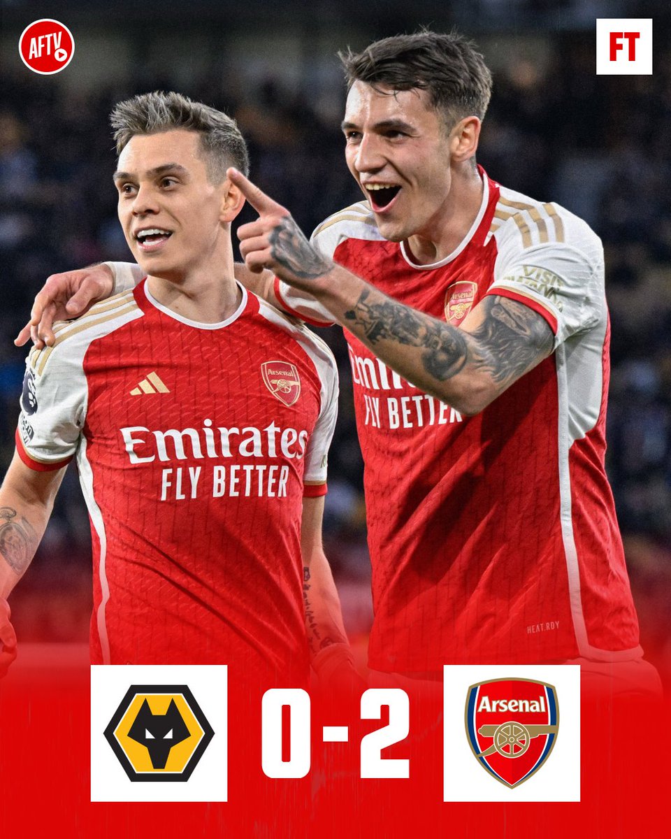 JOB DONE!

🟠 0-2 🔴 | #WOLARS