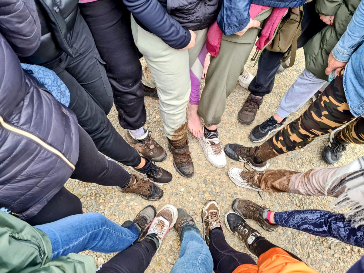 Congratulations to the staff and residents of Hope House, Teen Challenge who walked over 9 miles in Fishguard on Thursday, enjoying coastal views, mountain trails and muddy boots to raise funds to go to the “Braveheart” conference in Leeds.