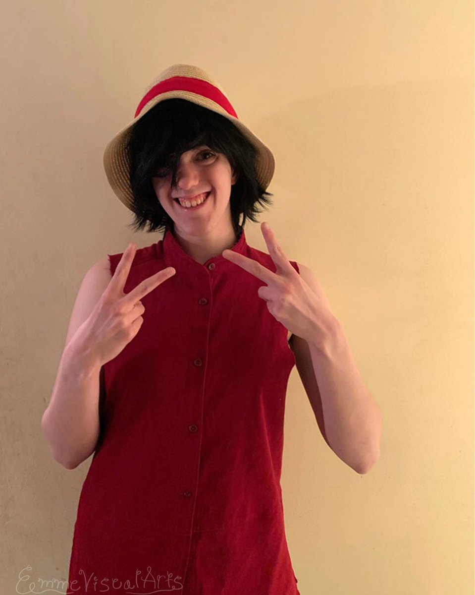 EmmeCreativeArt's tweet photo. Luffy has come to join the fun 
#luffy #luffyonepiece #onepiece #anime #manga #cosplay #cosplayer https://t.co/NSQkcCepUn