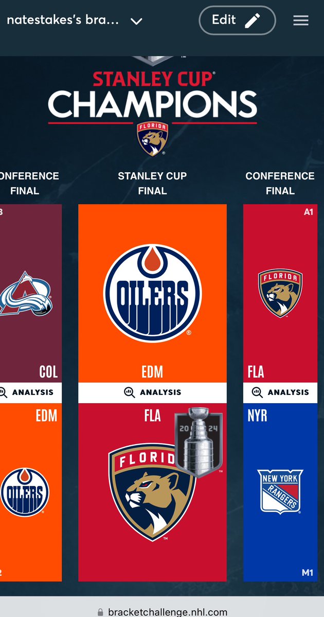 natestakess's tweet photo. 🚨MY #NHL #PlayoffBracket ‼️
IM EXCITED TO GET STARTED THIS IS MY FAVORITE TIME OF THE YEAR #NHLPlayoffs X #NBAPlayoffs 🔥📈
#natestakes #ad https://t.co/7PEtuTKbB7