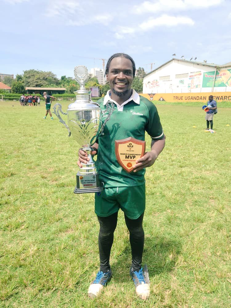 A well-deserved Man of the Match performance! Thanks to @HeathensRFC @UgandaRugby @KyadondoClub @NileSpecial Well won with unbeaten run over the @NileSpecial rugby league 2024