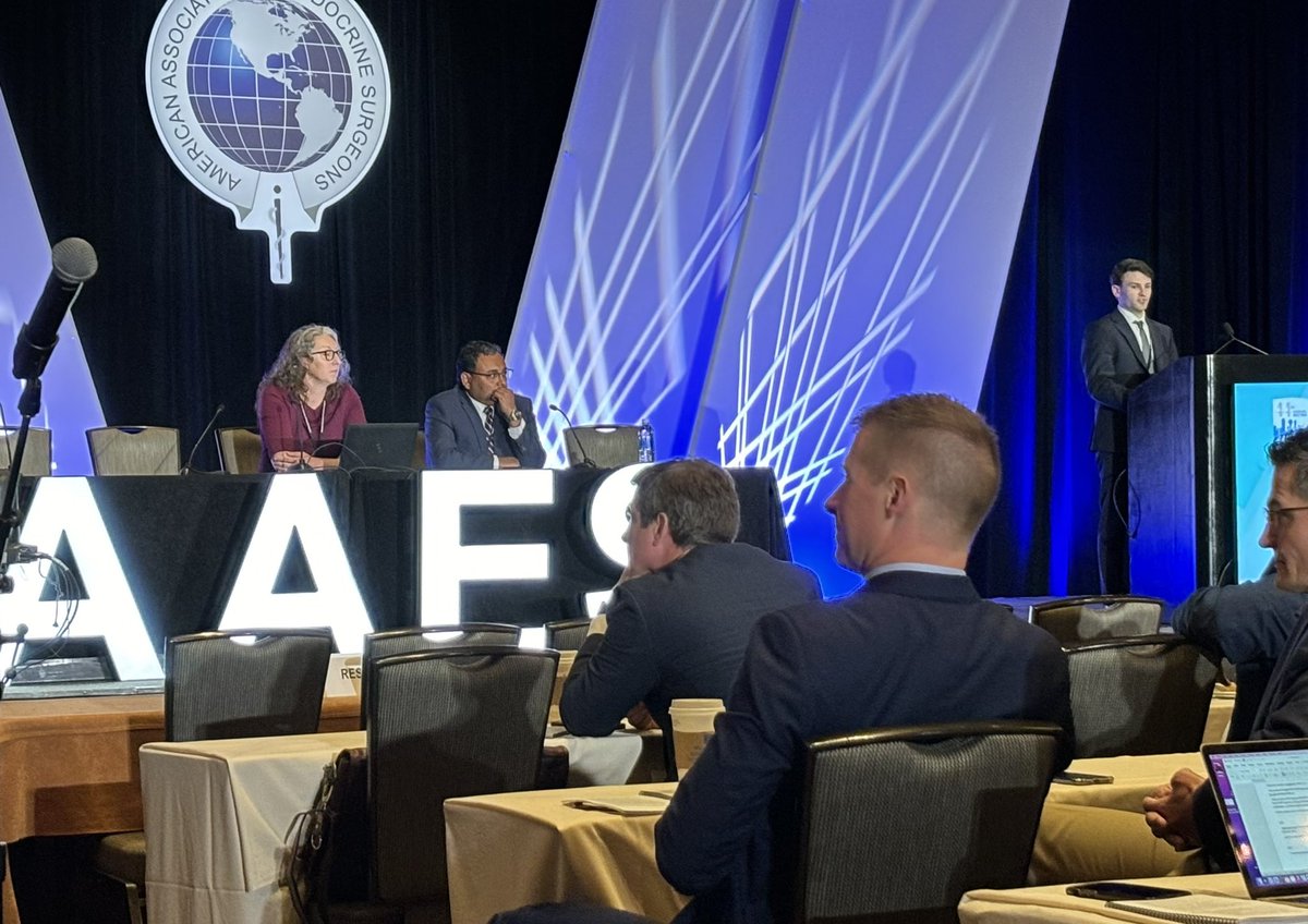 Lauren Norell Krumeich MD MS (@laurennorell) on Twitter photo SO PROUD of <a href="/KravchenkoTim/">Tim Kravchenko, MD</a> for his commitment to defining optimal IOPTH decline in normohormonal PHPT by using a multi-institutional cohort to predict cure and hypocalcemia. Well presented! <a href="/TheAAES/">American Association of Endocrine Surgeons</a> #aaes2024 <a href="/CBFinnMD/">Caitlin Finn</a> <a href="/surgeryspice/">Rachel</a> <a href="/UMichSurgery/">Michigan Surgery</a> <a href="/pennsurgery/">PennSurgery</a> <a href="/MassGenBrigham/">Mass General Brigham</a> SO PROUD of <a href="/KravchenkoTim/">Tim Kravchenko, MD</a> for his commitment to defining optimal IOPTH decline in normohormonal PHPT by using a multi-institutional cohort to predict cure and hypocalcemia. Well presented! <a href="/TheAAES/">American Association of Endocrine Surgeons</a> #aaes2024 <a href="/CBFinnMD/">Caitlin Finn</a> <a href="/surgeryspice/">Rachel</a> <a href="/UMichSurgery/">Michigan Surgery</a> <a href="/pennsurgery/">PennSurgery</a> <a href="/MassGenBrigham/">Mass General Brigham</a>