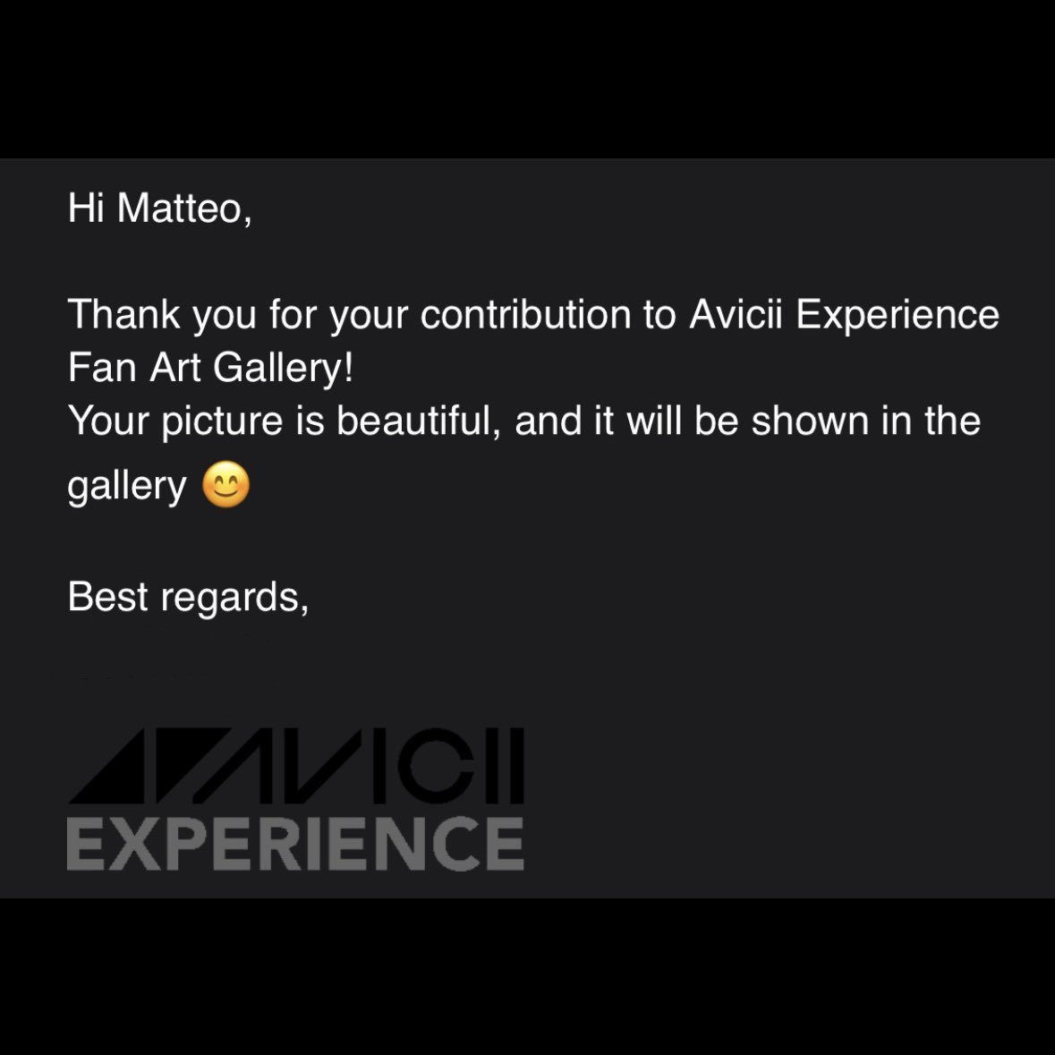 6 years ago you reached #Heaven.. I imagined you playing your music from there.. a foundation of my passion. #AVICII 💙◢ ◤ Super happy my image created with AI text-prompt via #WonderApp is currently shown at #AviciiExperience gallery in Stockholm 🥹 Can’t wait to see it!