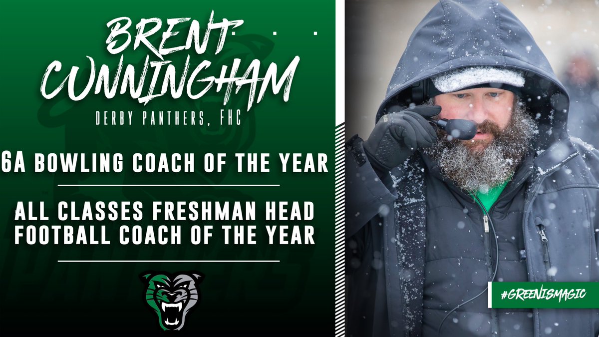 Another accolade added to the already historic year for Coach Cunningham!