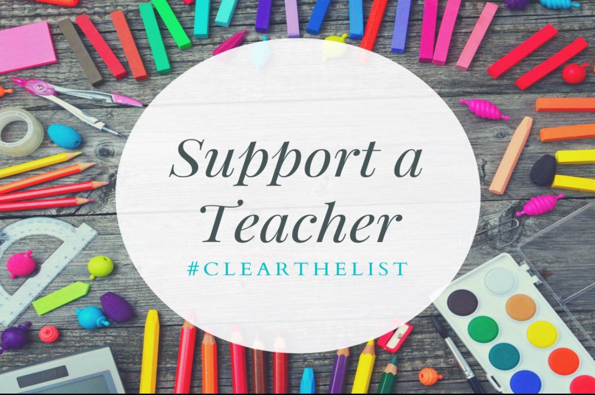 SATURDAY LIST DROP! 📚🍎
So many teachers need help! Drop your link here & RT! ✨ Maybe someone will send your classroom a smile.😁 You mean so much to these kids! #clearthelist #teachertwitter #specialeducation #teacher #autismawareness
amazon.com/hz/wishlist/ls…