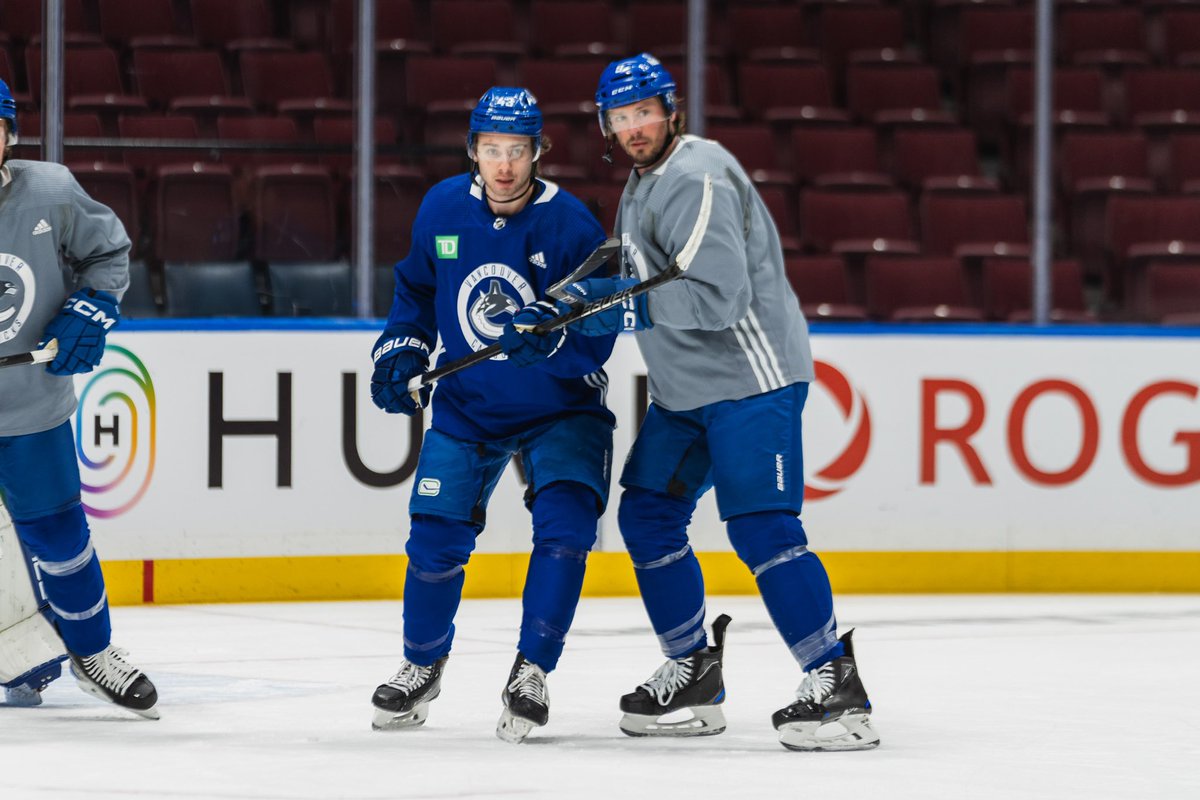 Canucks's tweet image. Round 1 ready.