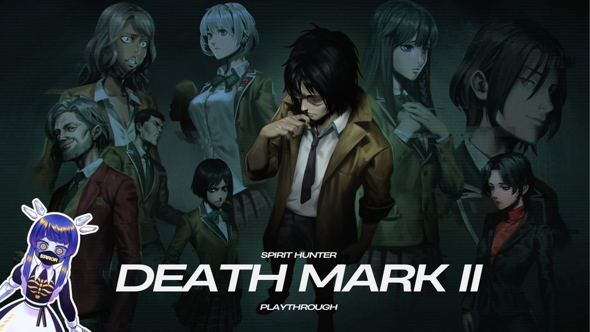 eurekaforsythe's tweet photo. I'll be playing #DeathMarkII for today's stream! Stream will start in about 10-ish minutes please come by if you'd like! C:
Link to waiting room here: https://t.co/CYCOfLNb5s
#deathmark2 #visualnovel #ENVtubers #indievtubers #onscreenandroid https://t.co/3BgMt00PWD