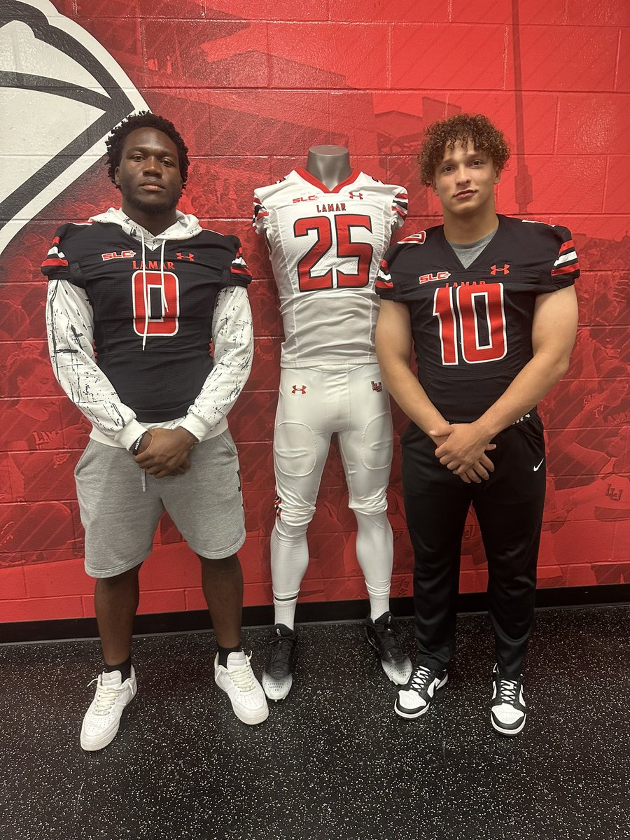 I had a great time today @LamarUniversity @CoachDaleen