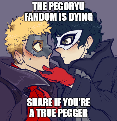 where my peggers at????? #persona5