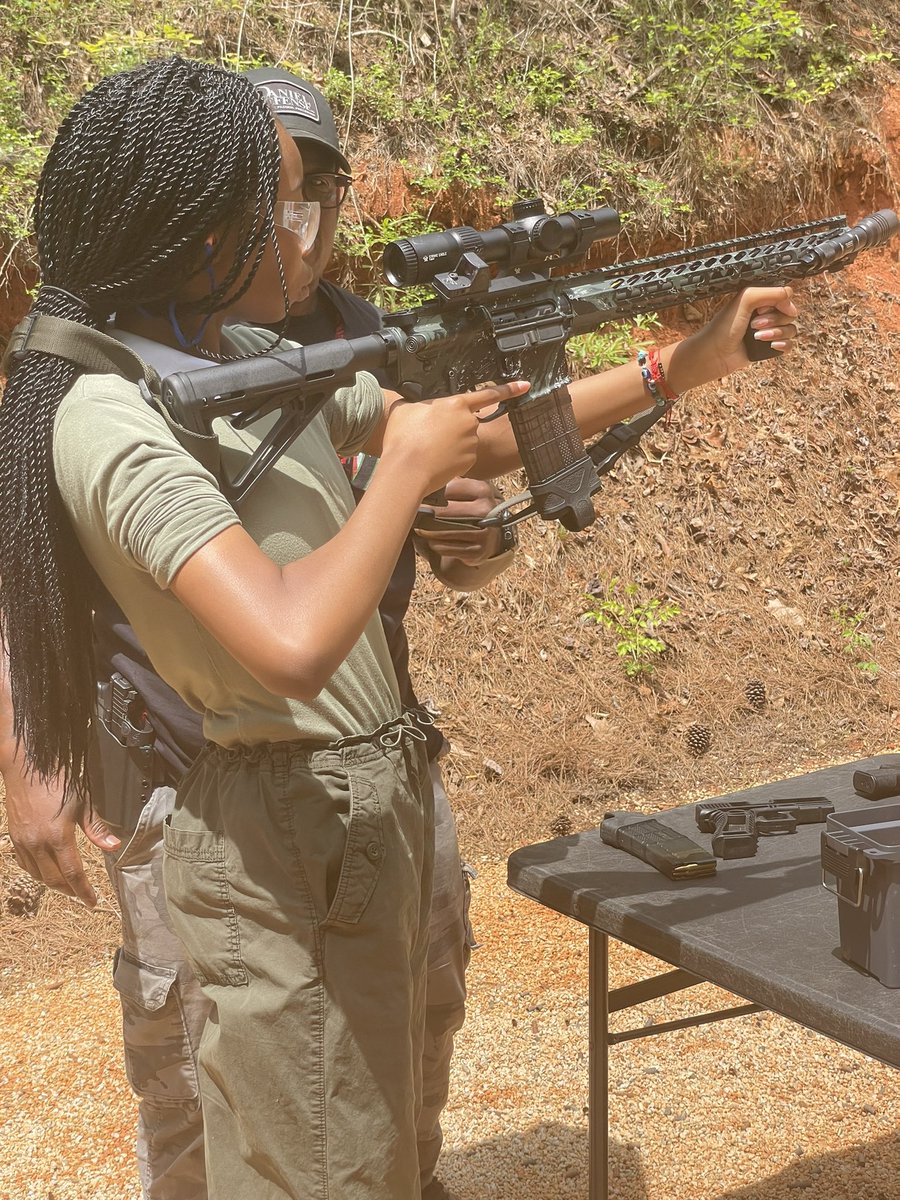 That’s my youngest at firearms training today 

In Hoodoo & Rootwork, passing down recipes and wisdom is also crucial, as teaching skills like hunting and shooting are part of our heritage - I ensure my kids are well-trained. 

It’s not talked about enough the untold side of this