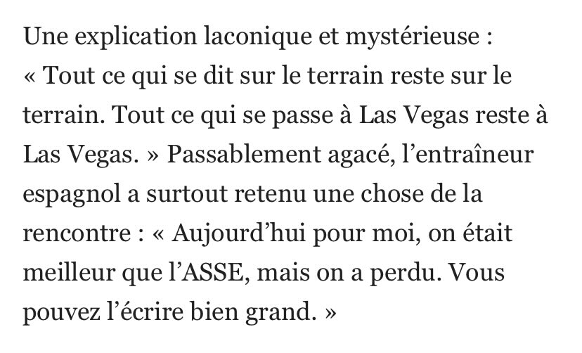 Le FC On-était-meilleur-que-l’adversaire. A-t-on déjà vu un entraîneur plus insupportable qu’Albert Riera ?