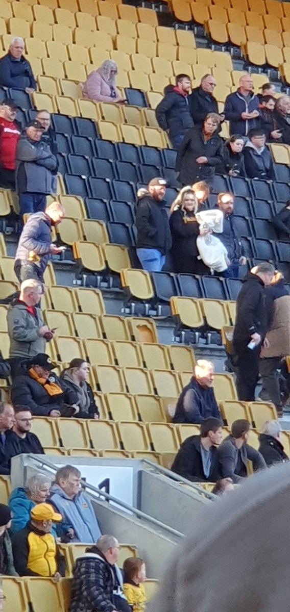 Leandro Trossard breaking a seat with his shot pre-match.