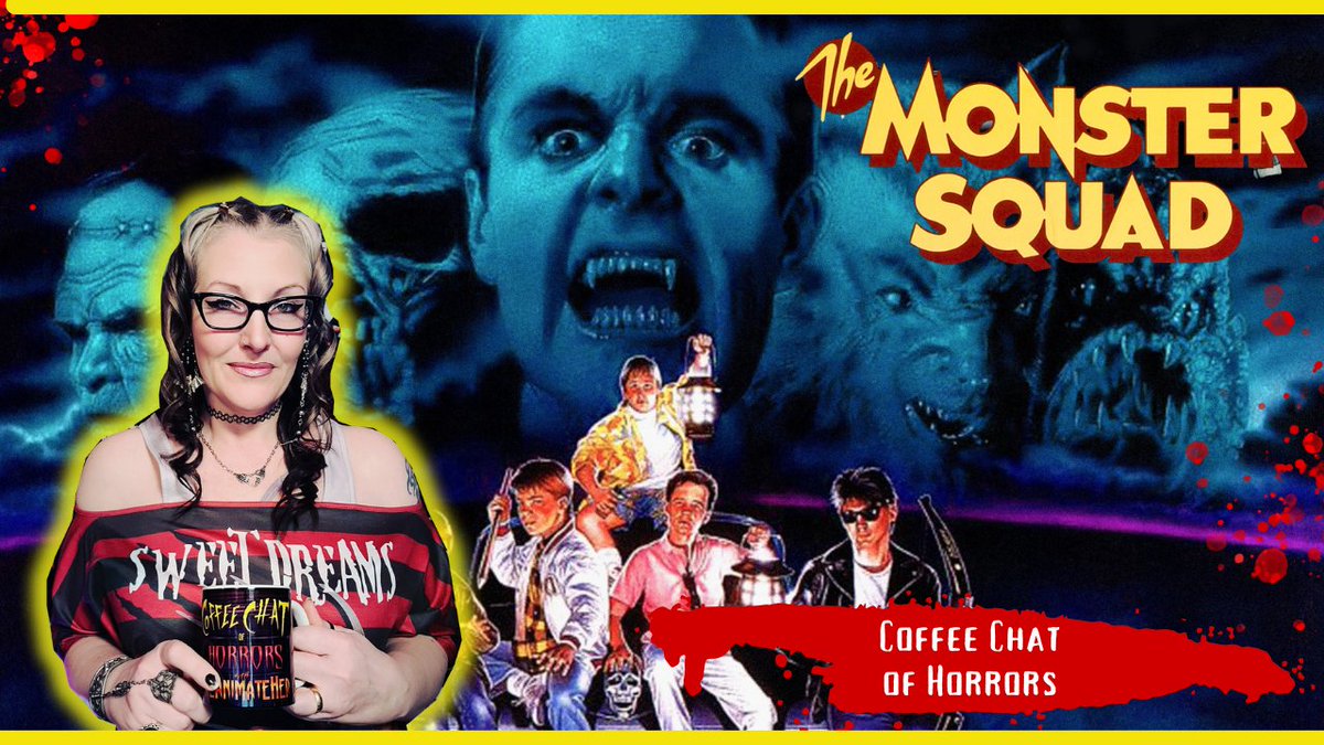 Happy Splatturday Ghouls!! Make sure to join us tomorrow on Coffee Chat of Horrors! We are doing a deep dive & live discussion on The Monster Squad 1987. Catch us Youtube & Twitch Youtube/ReAnimateHer TwitchTV/ReAnimateHer 11:00 am mnt | 1:00 pm est