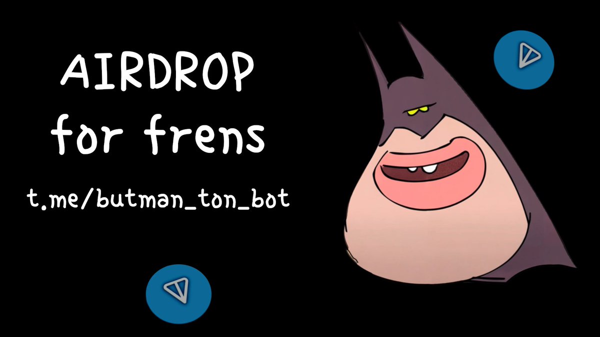 $BUTMAN on TON tweet media