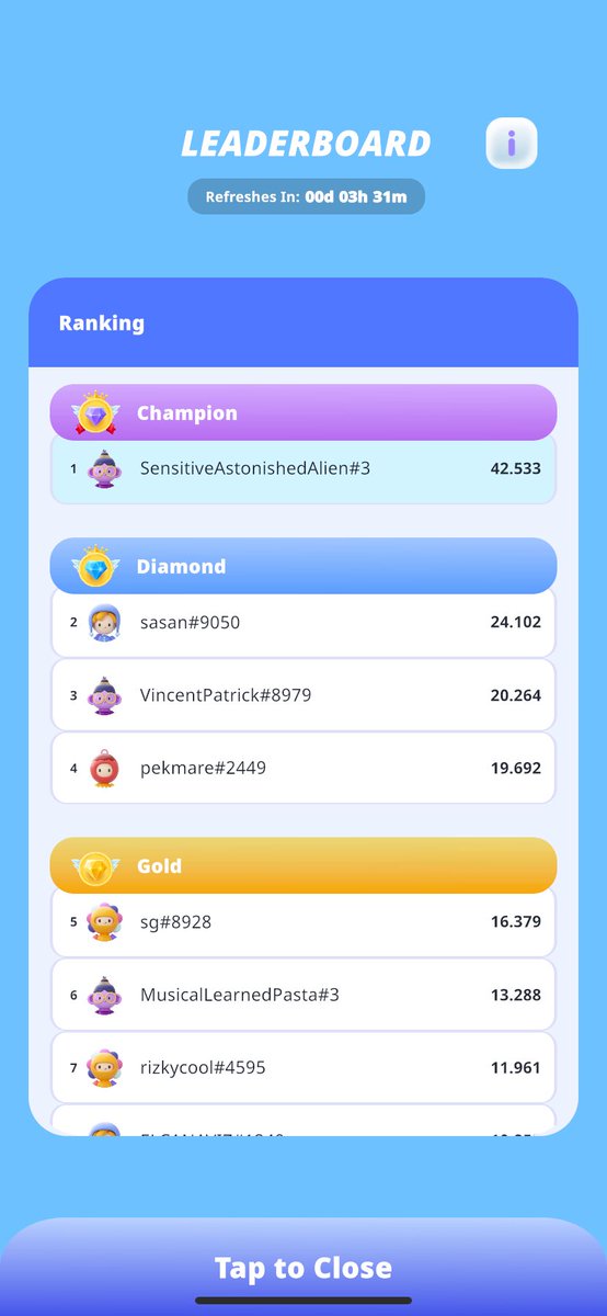 Can you join this great project and beat me? 🚀 

<a href="/Imaginary_Ones/">Imaginary Ones | Bubio.ai</a> <a href="/cmttat/">Clement | Imaginary Ones | Bubio.ai</a> 
#BUBBLE #BUBBLERANGERS #Imaginary_Ones #coin