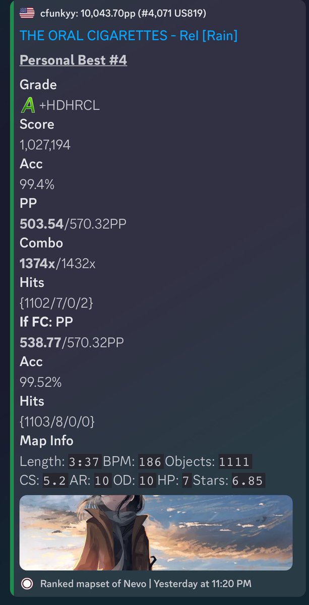 cfunkyyy's tweet photo. apparently i’m immune to fcing maps with hdhr

500pp tho! https://t.co/7LVwoVQCyW