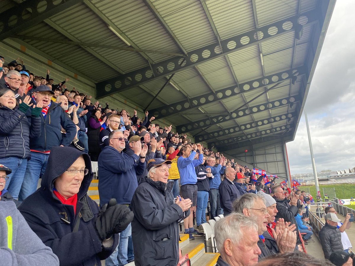 Congratulations @FCHTOnline on reaching @TheVanaramaNL p/o. 3-0 win, 500 mile journey less than 48 hours after 3rd “home” match in 6 days played away due to pitch - phenomenal. Fully deserved. Aldershot @OfficialShots we gave it our all- our club is back on the map. Proud 🔴🔵