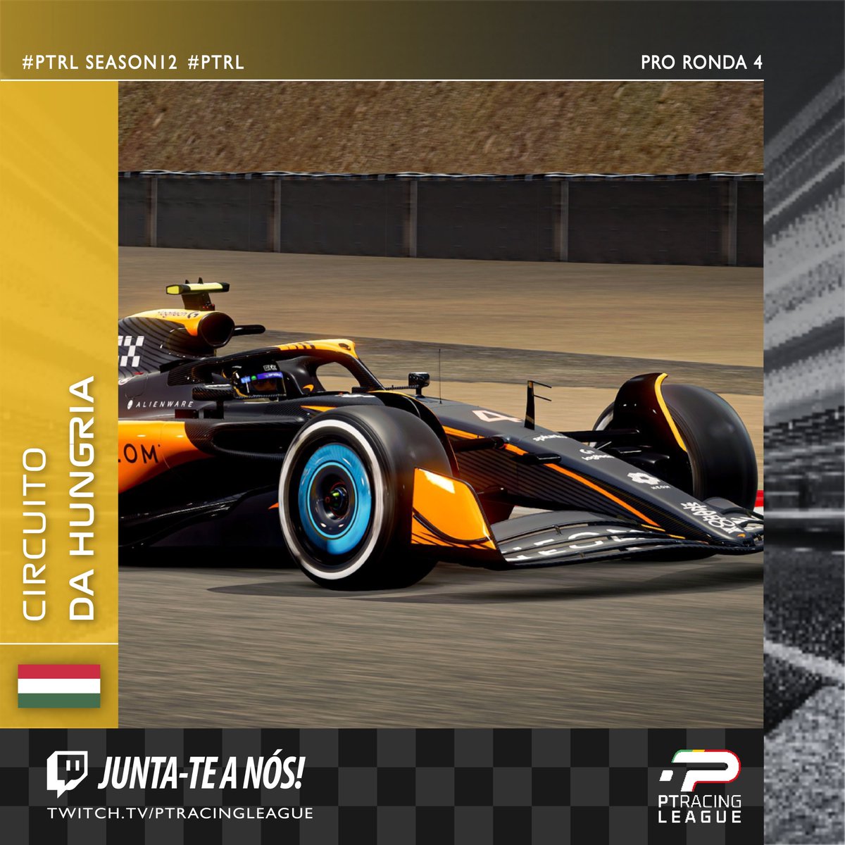 ptracingleague's tweet image. Cá vamos nós dentro de momentos para mais uma ronda da Liga Pro! 💥

👉 twitch.tv/ptracingleague 

#PTRLSeason12 #PTRLPro #PTRL