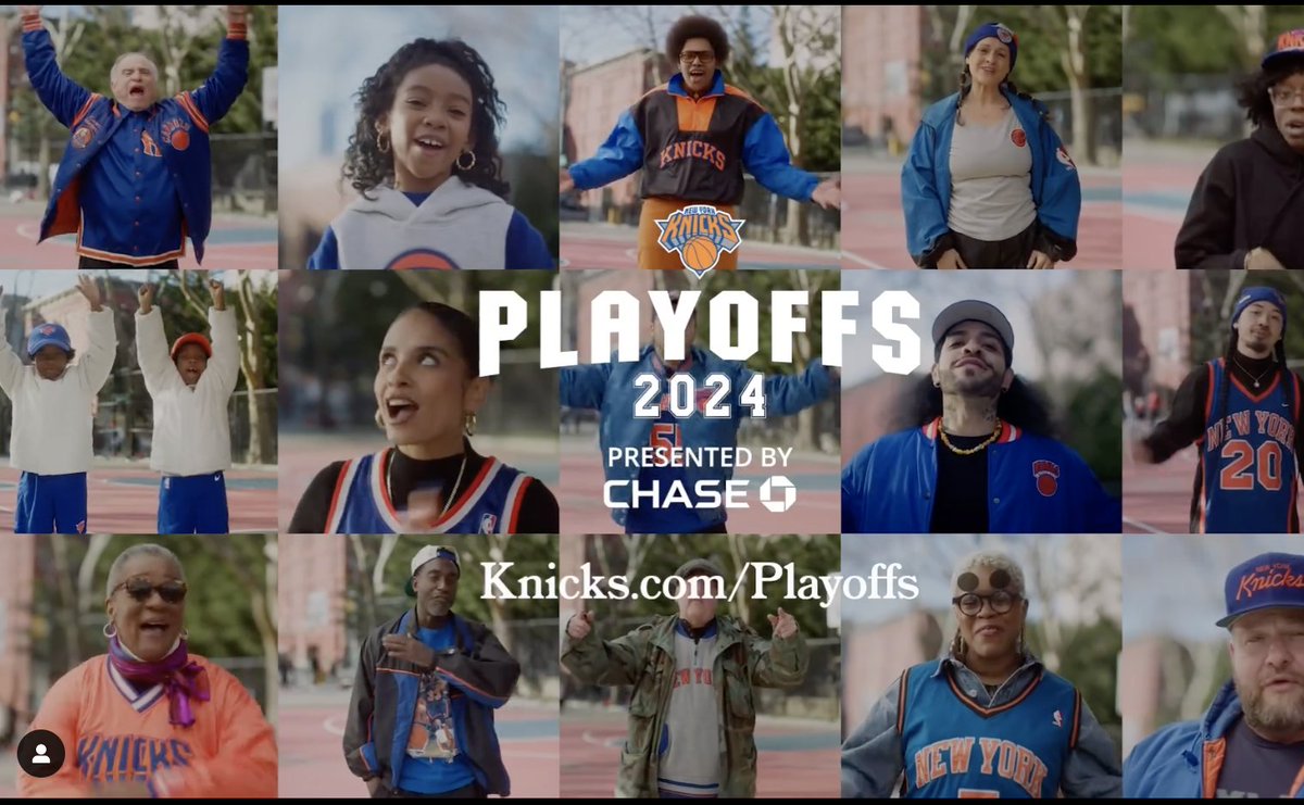 Cabtivist's tweet photo. Thanks @NewYorkNico for having me in the New York Knicks commercial. I will not be at the  Garden today for the playoff game but I will in the Garden on the  Jumbotron. Go New York. @nyknicks https://t.co/mJXsskzCi8