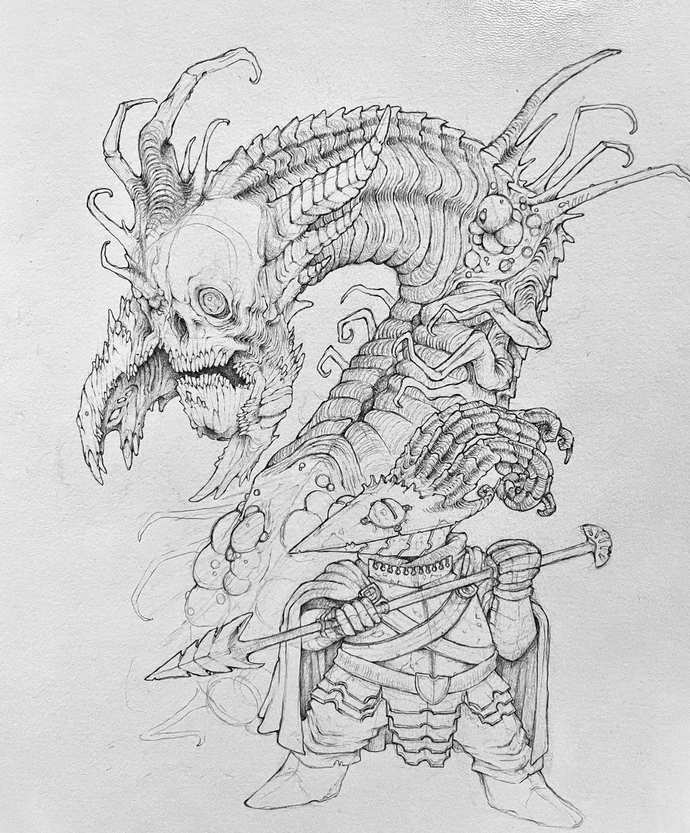 SpicedMilk's tweet photo. I draw monsters… https://t.co/Hl5f5tf4Ku