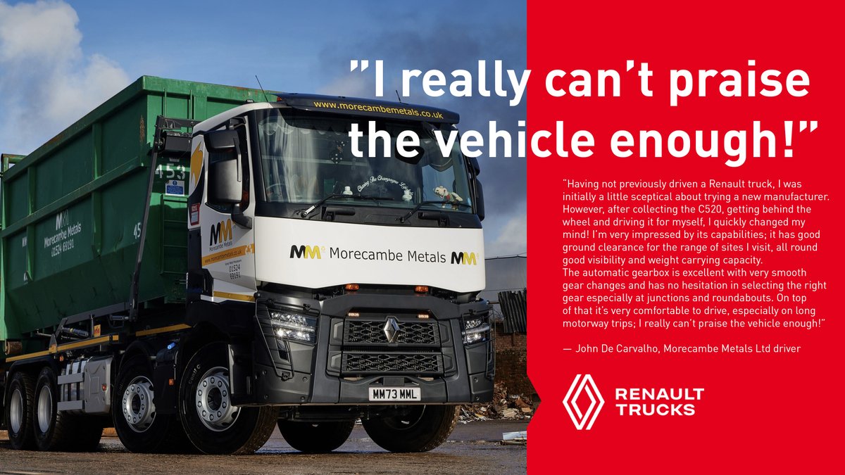 Designed with your business operations and drivers in mind, our trucks elevate the driving experience 🌟 Read more here👉 bit.ly/3Q58JAU #renaulttrucks #teamrenault #truck #trucking #trucklovers
