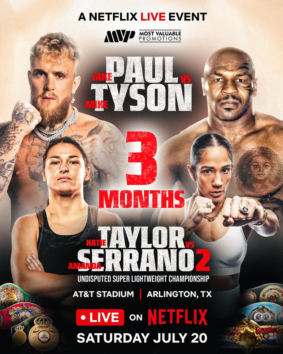 WHO WINS?
Let us know who you have winning…

#PaulTyson
#TaylorSerrano