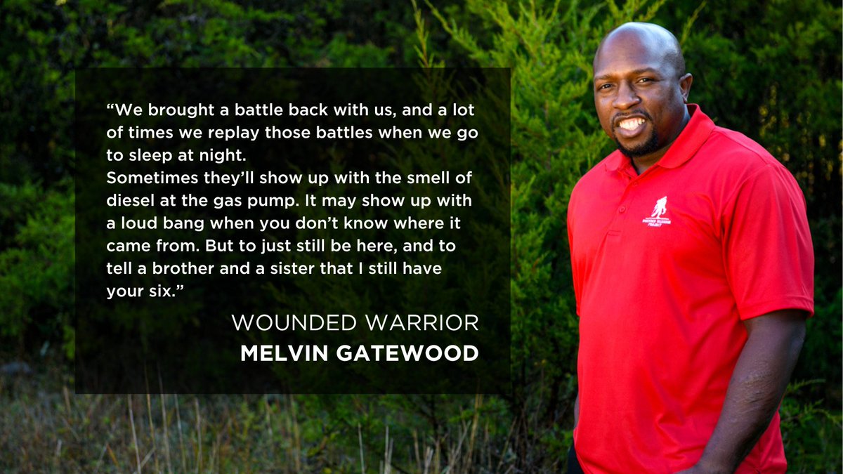 Warrior Melvin Gatewood volunteers his time as a WWP Peer Support Leader, helping fellow veterans get through their daily struggles. He shares why he chooses to continue to serve in this way. wwp.news/3IR9edZ #NationalVolunteerMonth