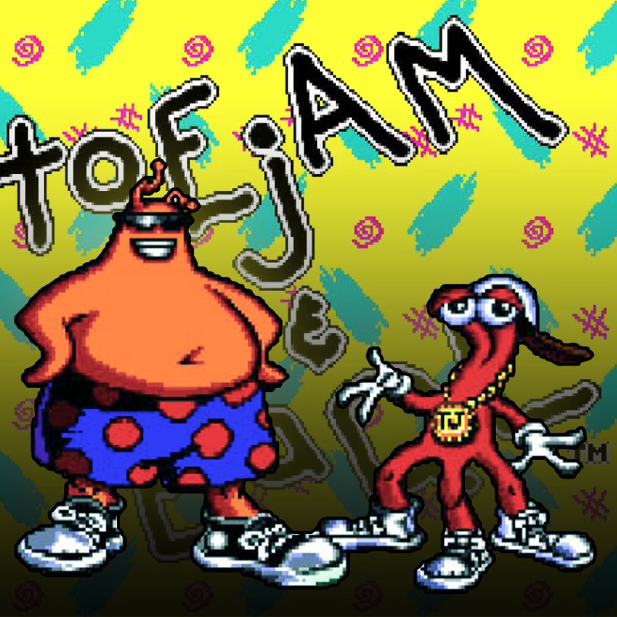 #SegaAtoZ T is for Toejam & Earl! Couple cool dudes doing cool stuff