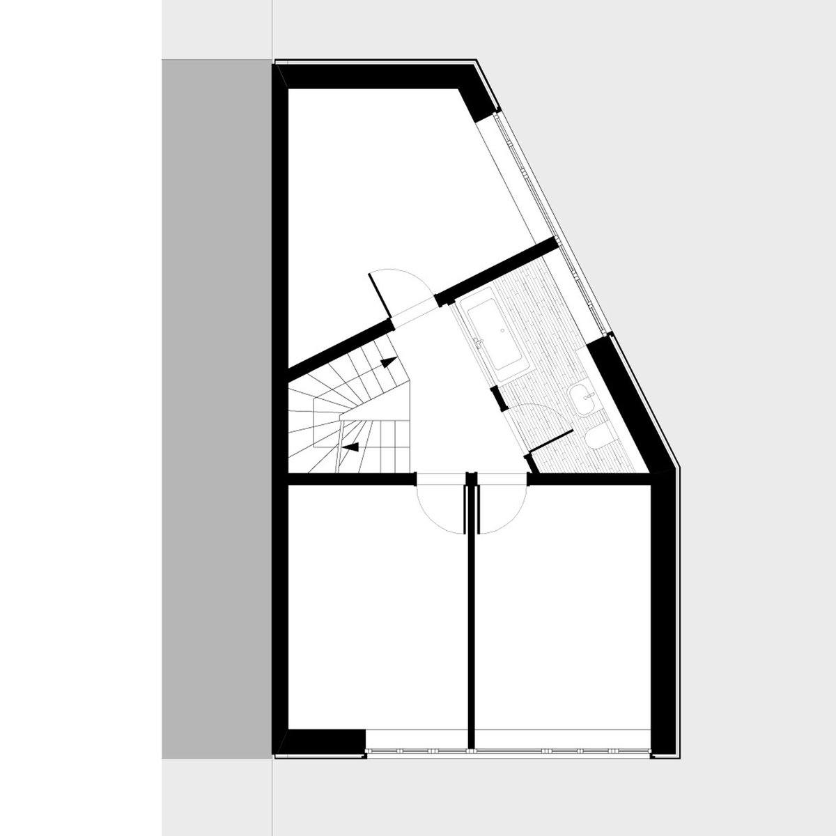 Casa “mitgera” verda 🟢Casa a Berlin (2016) :::: Brandt + Simon Architekten #100x100masterhouses #arquitectura #architecture #mitgera #berlin #green