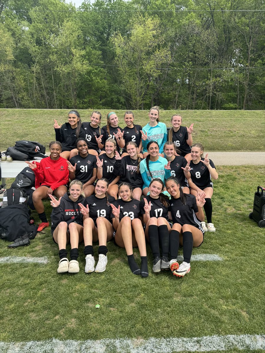 NWOSUSoccer's tweet photo. Ending our spring season on a high note with plenty of wins, goals, and FUN! 🤩 Looking forward to August! #RRR ⚽️ https://t.co/rCmTB48j0c