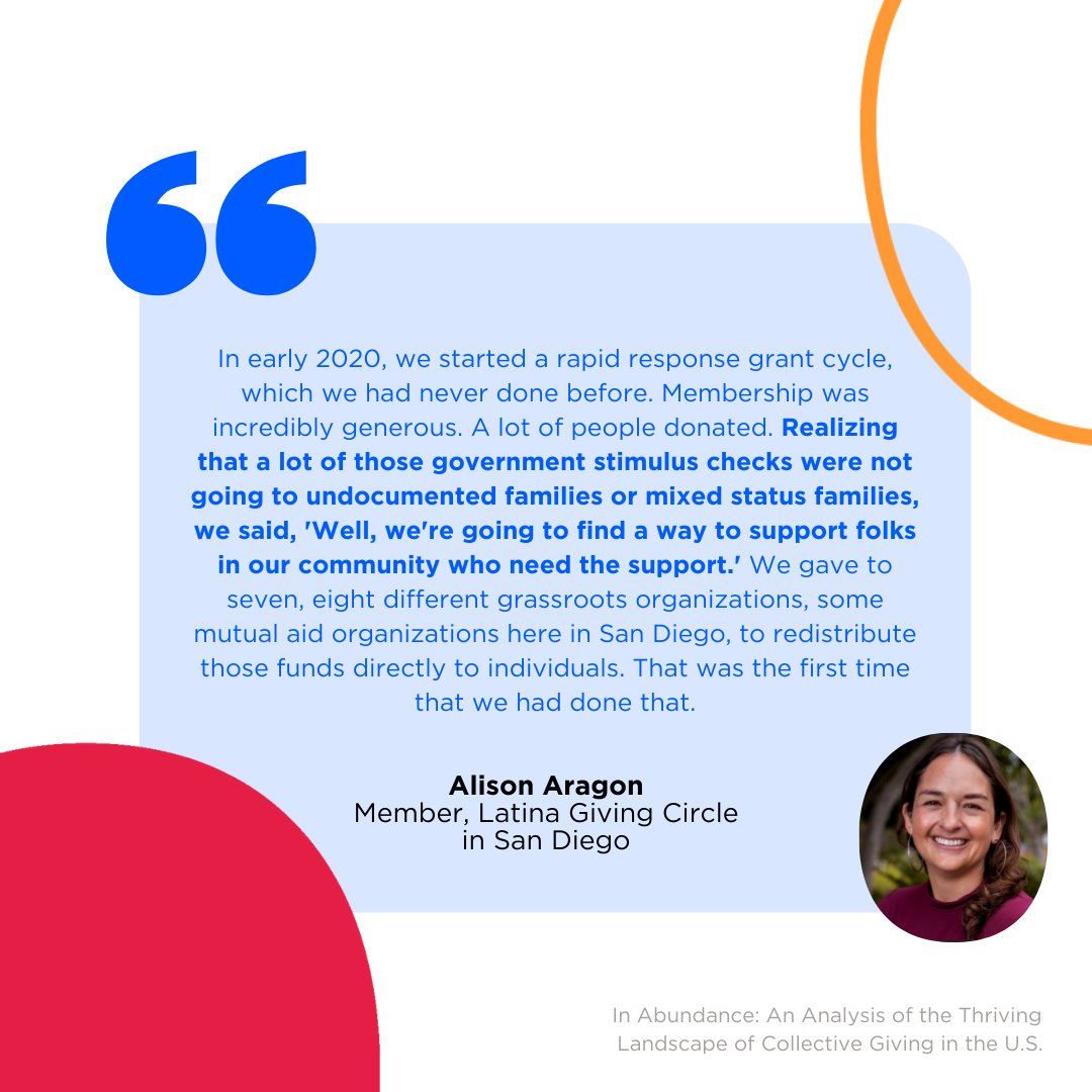 Have you checked out the new national report on collective giving? When you do, you might see some input from familiar faces 😉 Check out the report here: johnsoncenter.org/2023-us-collec…