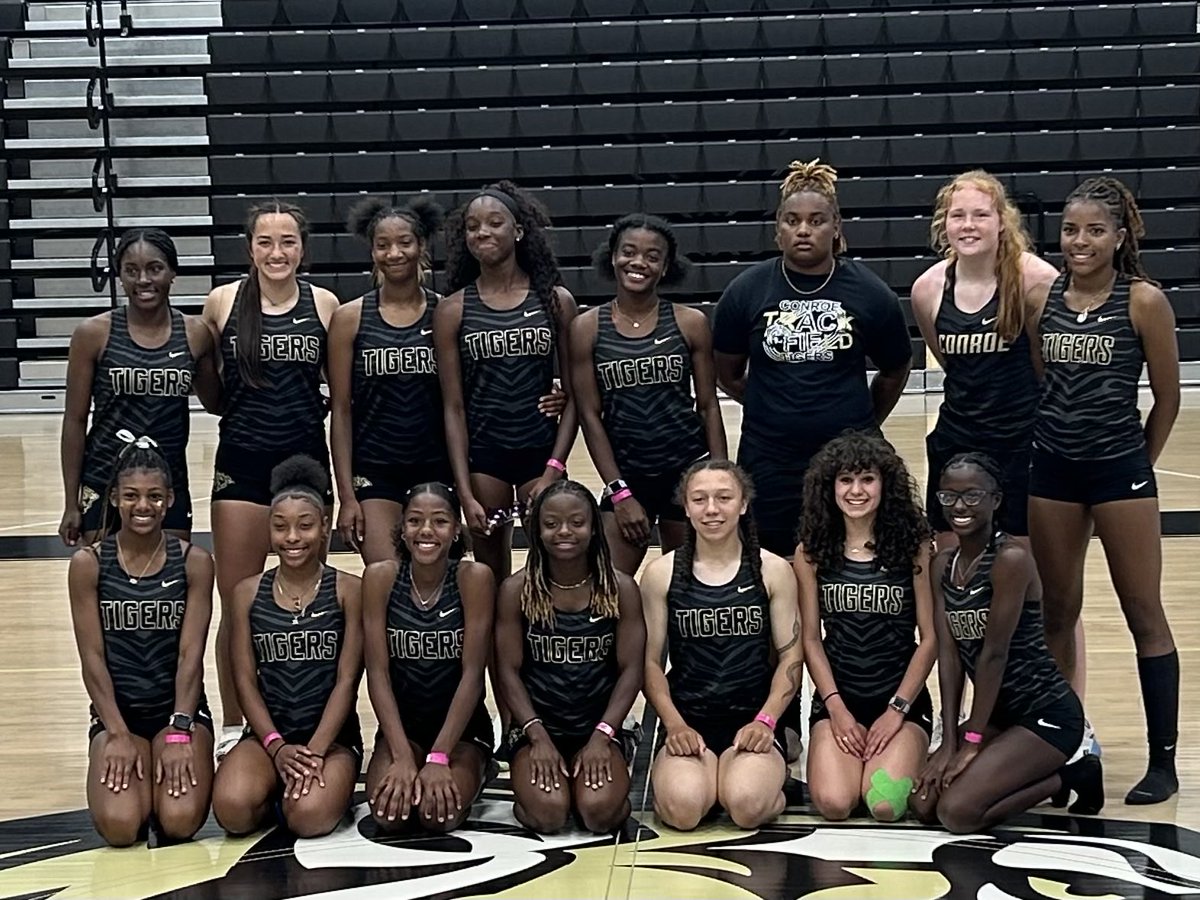 We might be little but we have shocked the world this track season. Proud of each of you. Don’t ever count the littles out. We will be back Waco ❤️❤️❤️⁦@CoachHardeman⁩ ⁦@Tasha_Smith78⁩ ⁦@ConroeSports⁩ ⁦@Conroeathletics⁩