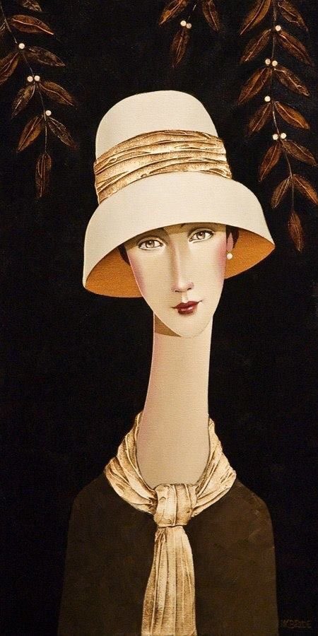 Las mujeres con sombreros de Danny McDride (Toronto, 1951).