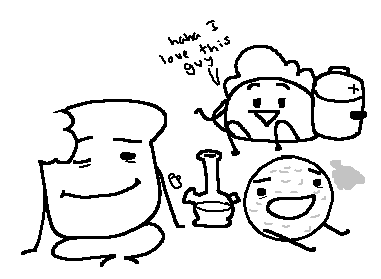 here's the original dumb mspaint Charlotte and Golf Ball Smoking Weed doodles i made back on August 28th 2023 simply due to a very stupid joke between pals. this has since become something much larger and goofier. thank u for ur support #osc Wow💚