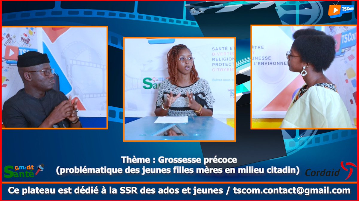 Notez le rendez-vous !
Ce soir à 21h, nous serons en direct pour discuter de la problématique des jeunes filles mères.
#ÇaMeDitSanté #TSCom #TSComTV #CORDAID #SDSR #SantéSexuelle 

facebook.com/share/p/L7335N…