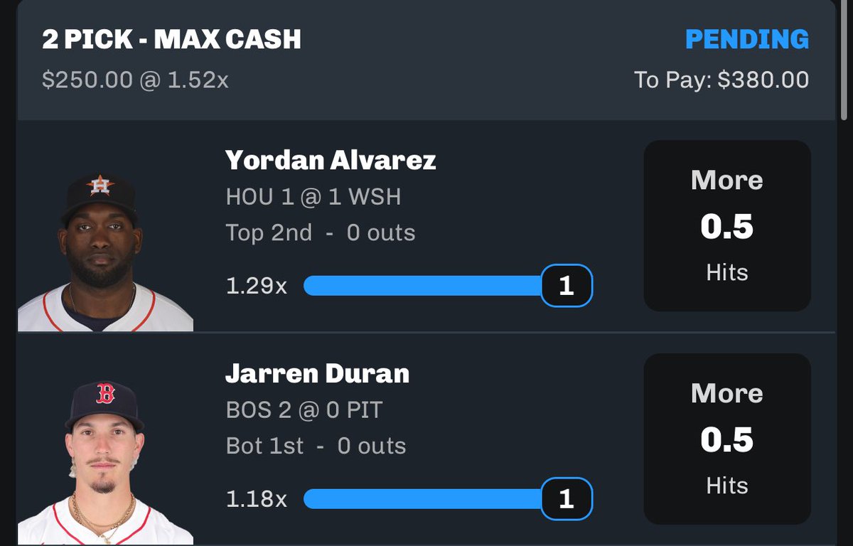DustyBetss's tweet photo. Yall Thought I Was Joking Huh 😭
We Start The Day With Some Easy First Ab Cashes For Every Hitter We Took This Morning
If Yall Not In The Discord Today Man Idk What Tell Yall $5.15 A Month ➡️ https://t.co/jdYN8CUdDG
Lets Keep Going 🙏 https://t.co/IqO1K70mTz