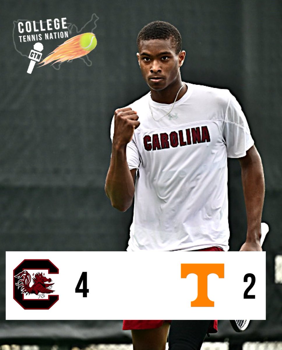 NO. 11 SEED SOUTH CAROLINA UPSETS NO. 2 SEED TENNESSEE IN THE SEC SEMIS🤯 Final Score: South Carolina def. Tennessee 4-2 Gamecocks get a huge win over #2 seed Tennessee in the semifinals and books them a trip to the SEC Championship.