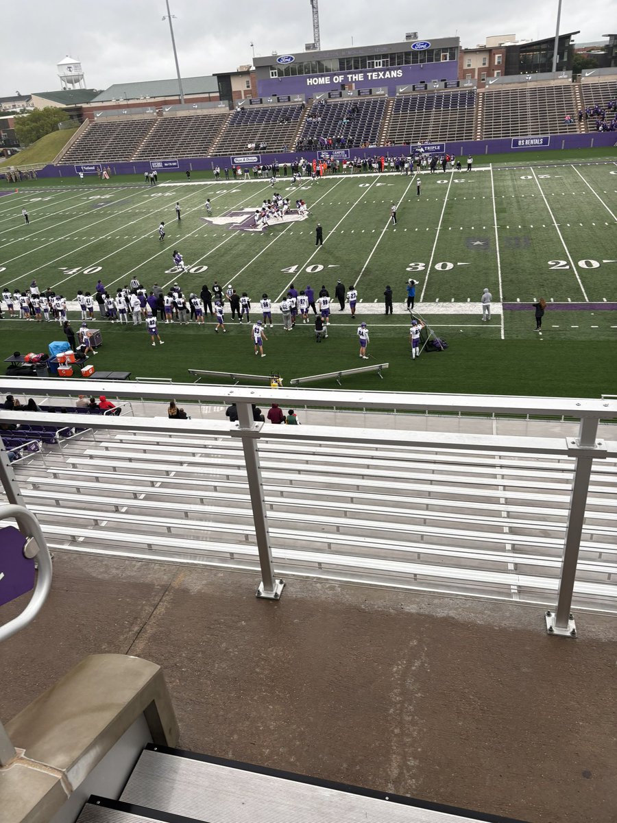 @TarletonFB spring game was a great experience! Was a pleasure watching & meeting staff/players . @Coach_Owens5 @AntonC___ @saincilaire @WRHitList @JahmikalE .