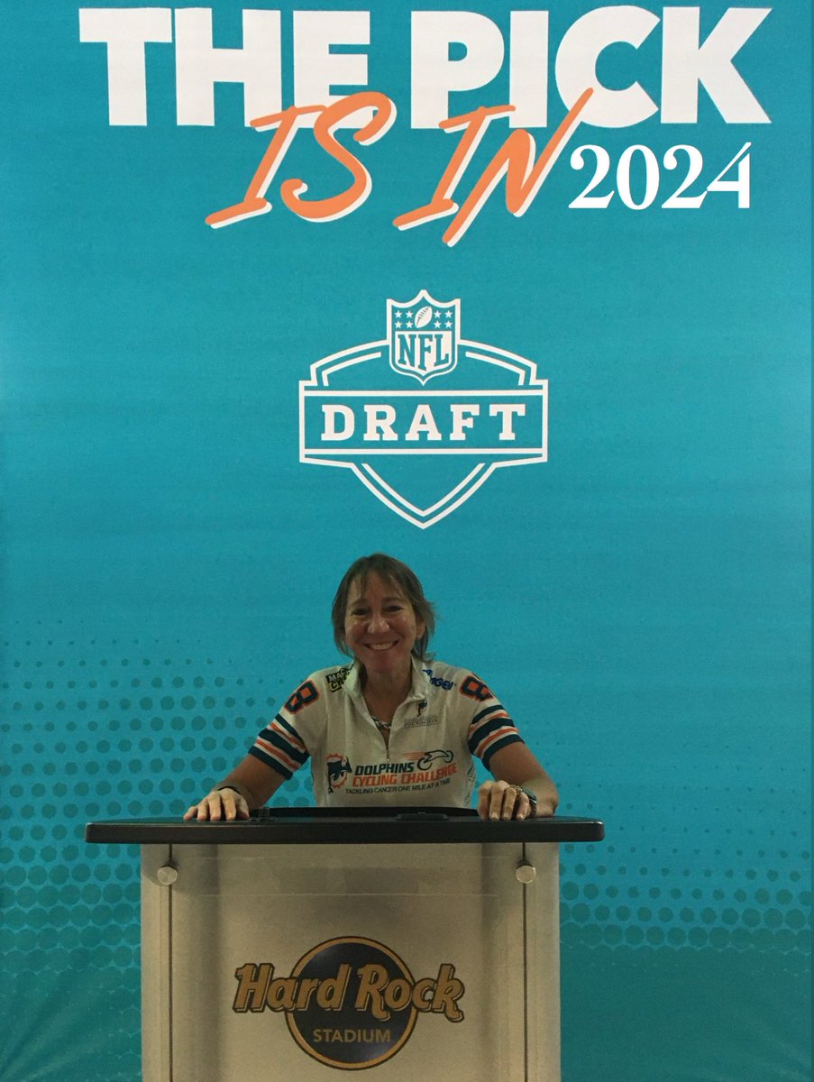 With the 21st pick in the NFL Draft, the Miami Dolphins select….#NFLDraft2024 #FinsUp 🧡🐬