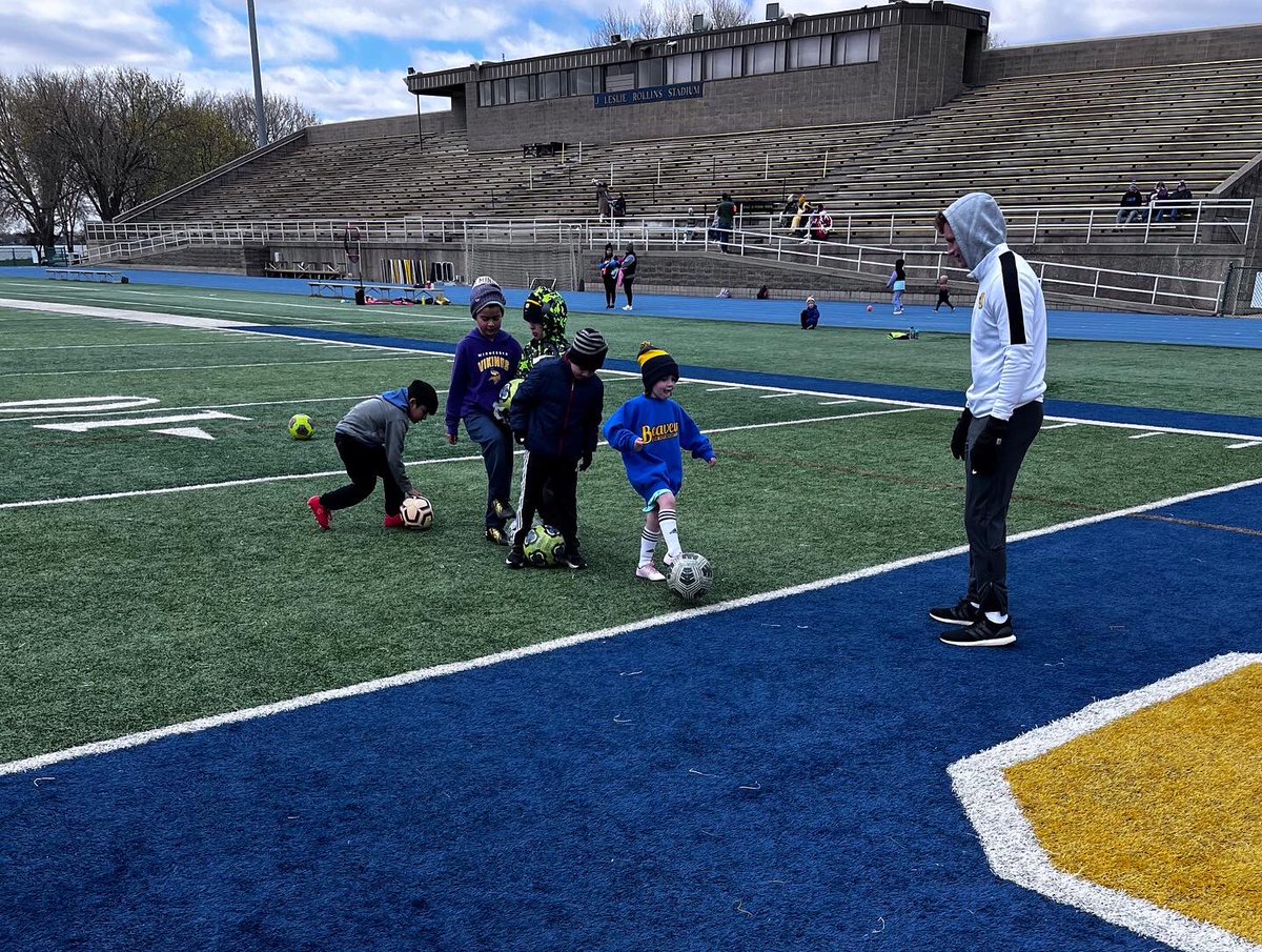 BVUMSoccer's tweet photo. Had a blast hosting our third annual Youth Soccer Day! Thanks to everyone that came out to celebrate with @bvumsoccer this morning! #BeaversBuild #BeaverNation #FutureBeavers https://t.co/0k2iAPOu0H