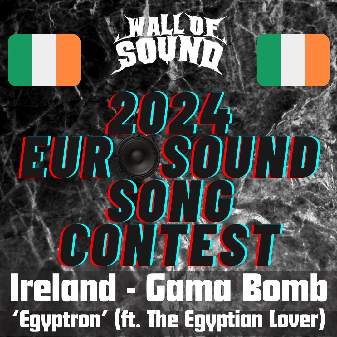 Ireland coming in hot 🔥 

@gamabomb bring their thrash to @wallofsoundau 2024 EuroSound Song Contest with the bonkers ‘Egyptron’

Listen here: youtu.be/4vzt7bQgbZE?si… 

#wosEurosound