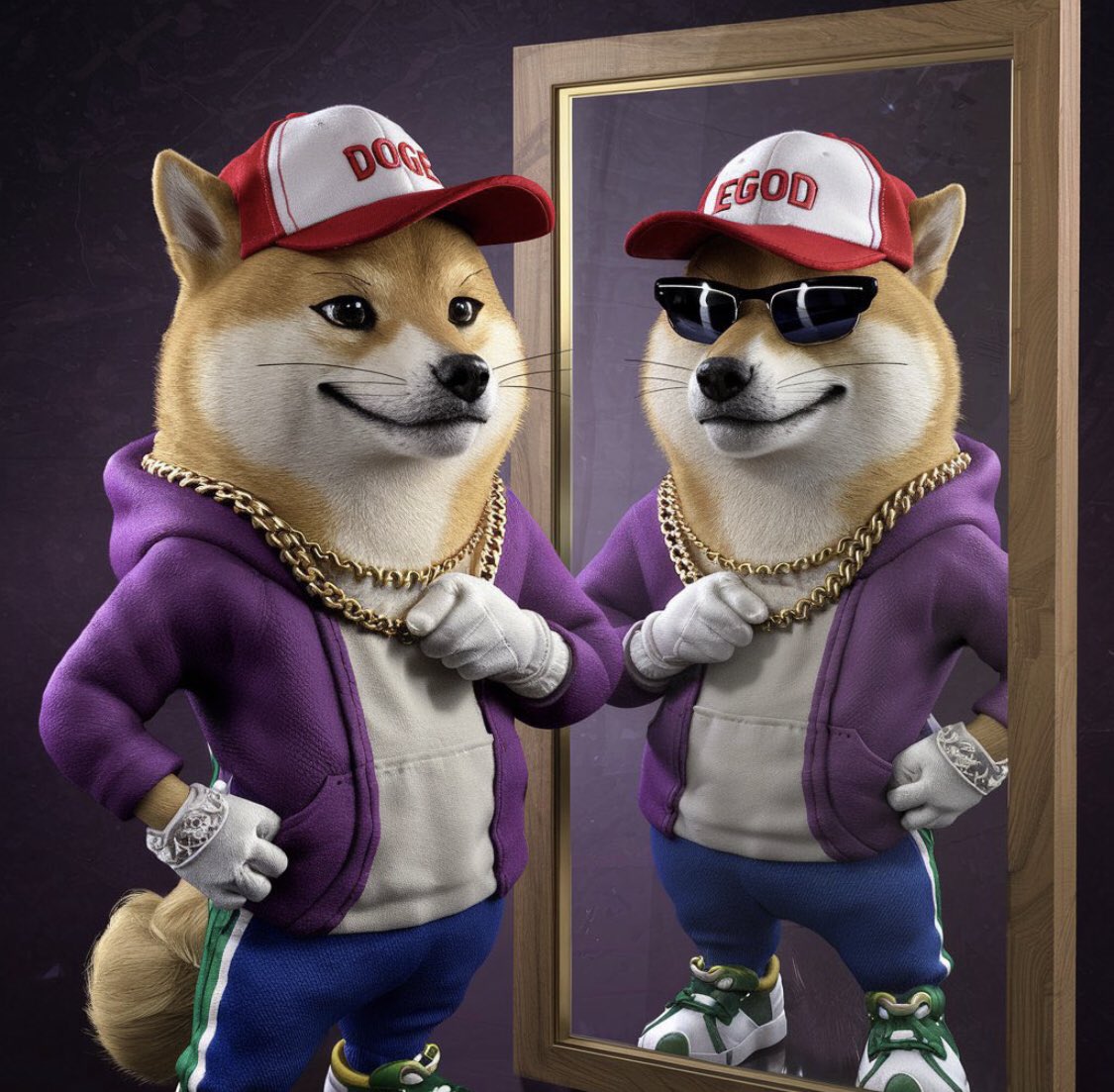 EVERYONE IS TALKING ABOUT #DOGEDAY TODAY BUT THEY ARE ALL FORGETTING ABOUT $DOGE ’s COUSIN WITH MORE SWAG, $EGOD! ELON ONCE TWEETED “ $EGOD IS $DOGE SPELLED BACKWARDS ” 👀 @EgodSolana1